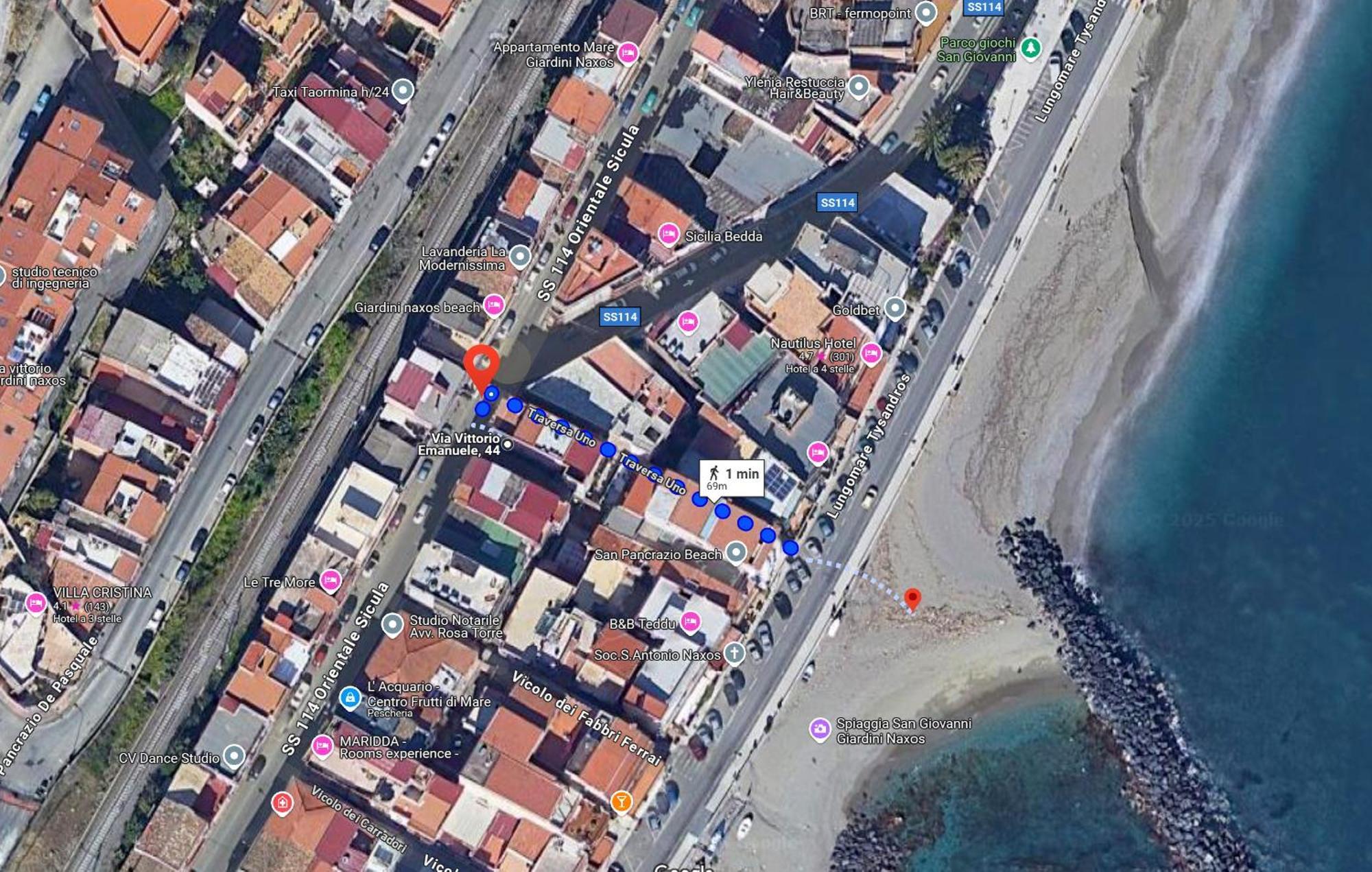 I Barcaioli Acomodação com café da manhã Giardini Naxos Exterior foto
