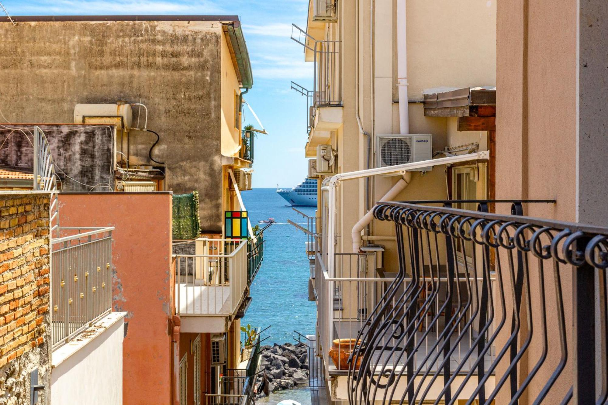 I Barcaioli Acomodação com café da manhã Giardini Naxos Exterior foto
